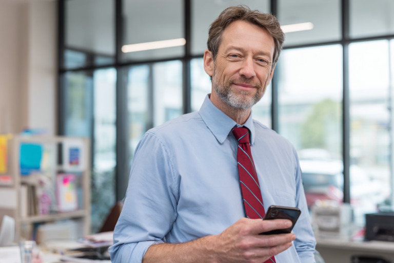 Ein Arzt in seiner Funktion als Arbeitsmedizinischer Leiter bei Salvida