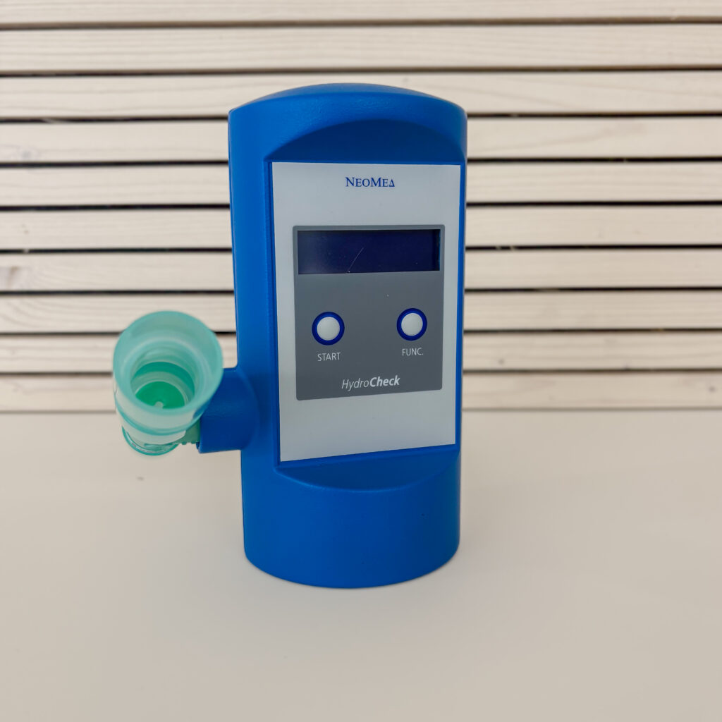 Das Gerät, mit dem der H2-Atemtest durchgeführt wird